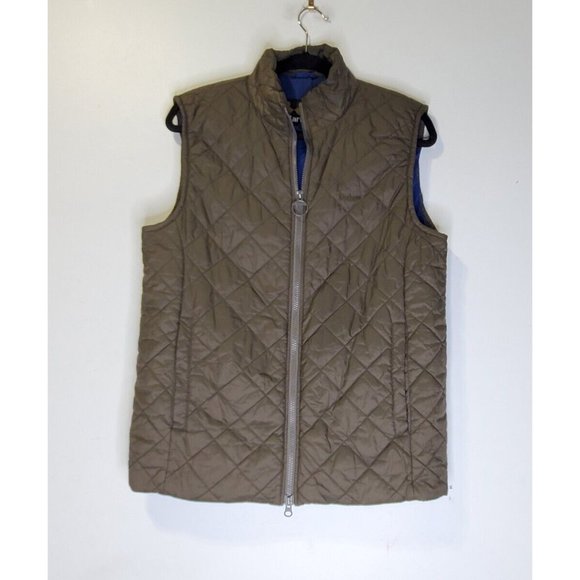 Barbour Other - Barbour Size S Brown Quilted Vest Outdoor Hunting Winter British Warm